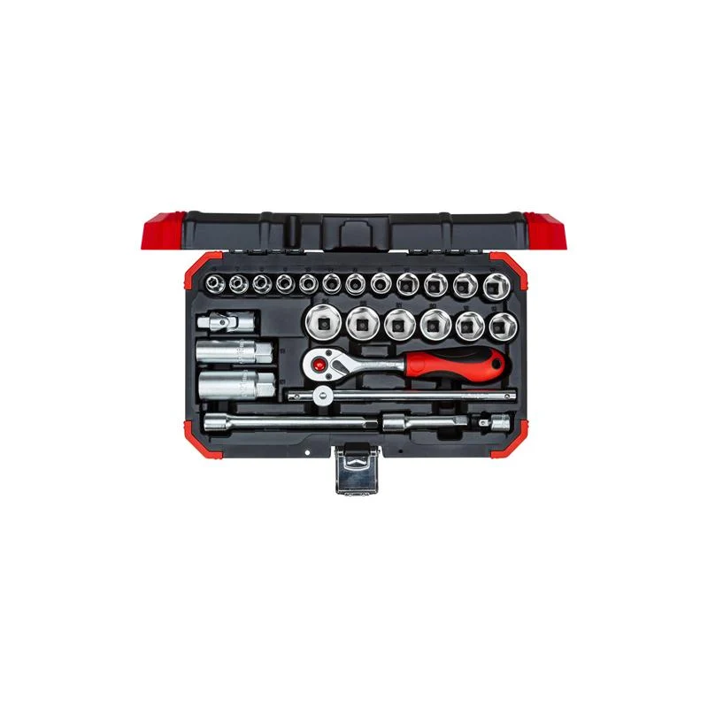 GEDORE Steckschlüssel-Satz 3/8 Zoll 6-24 Millimeter 26-teilig - R59003026