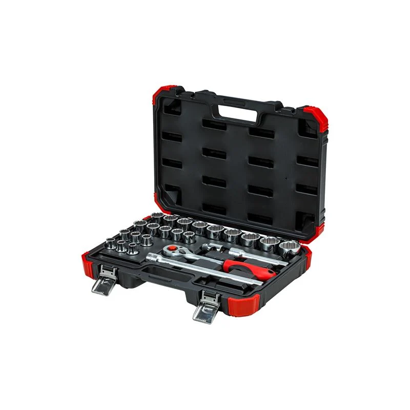 GEDORE Steckschlüssel-Satz 1 Zoll 10 bis 32 Millimeter 24-teilig - R69013024