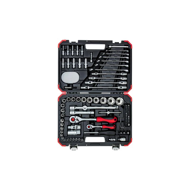 GEDORE Steckschlüssel-Satz 1/4 Zoll und 1/2 Zoll 92-teilig - R46003092