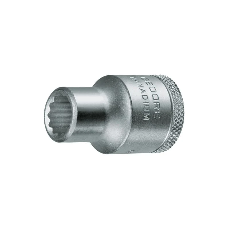 GEDORE Steckschlüsseleinsatz 1/2 Zoll UD-Profil 13/32 Zoll D 19 13/32 AF - 123456