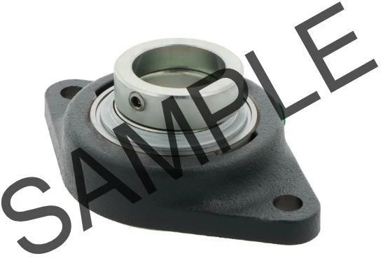 NKE Flanschlager-Gehäuseeinheit UCFC205-100 25,4 mm AD 115 mm – zweifach gedichtet