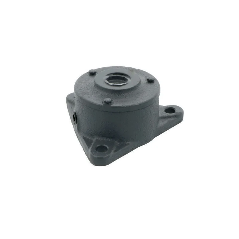 FAG Flanschlagergehäuse F512 -WB-L 110 mm dreieckig aus Grauguss für durchgehende Welle