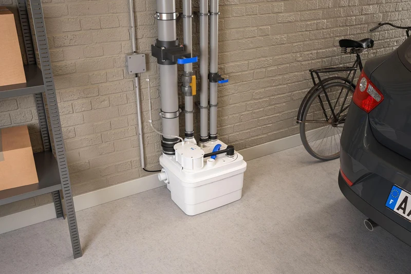 SFA Sanicubic 1 NM Hebeanlage mit Schneidwerk – 1,5 kW, IP67, für fäkalienhaltiges Abwasser