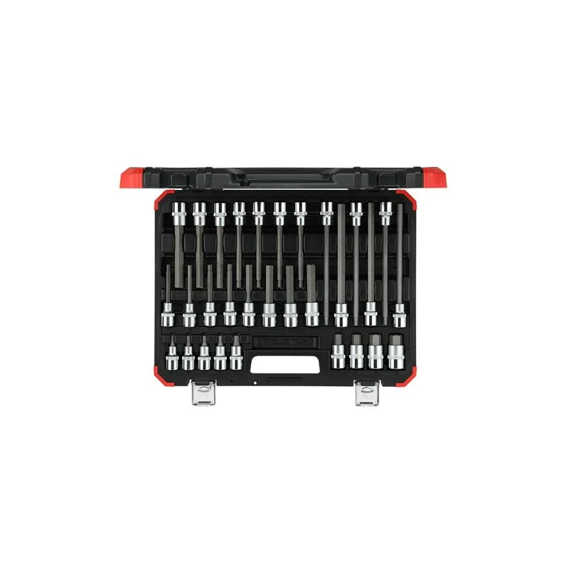 GEDORE Schraubendrehereinsätze 1/2 Zoll Sechskant 30-teilig - R68003030
