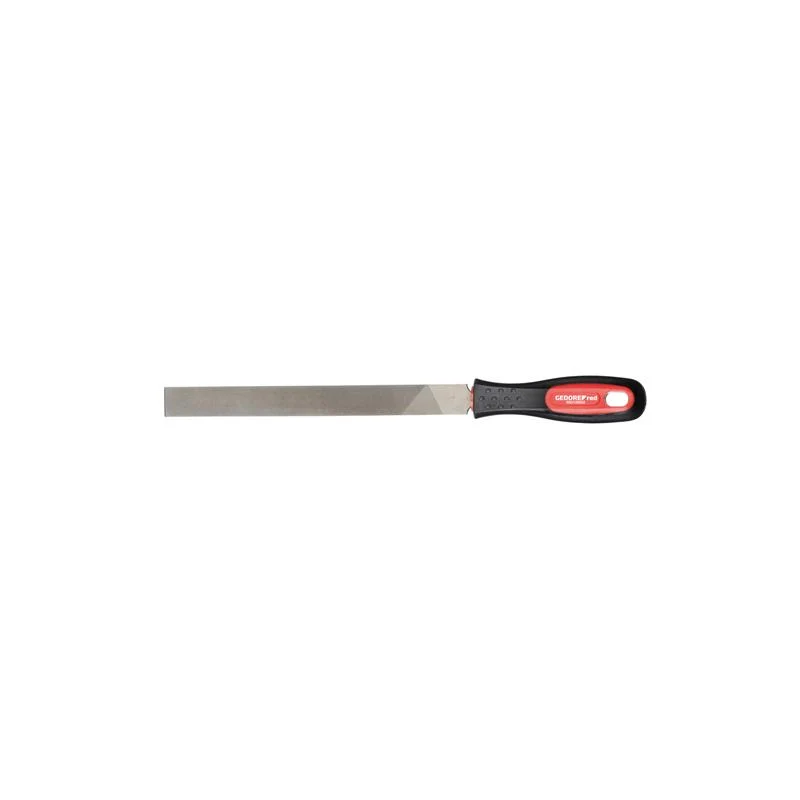 GEDORE Flachfeile Hieb 2 - 310 Millimeter - Zwei-Komponenten-Griff - R93120052