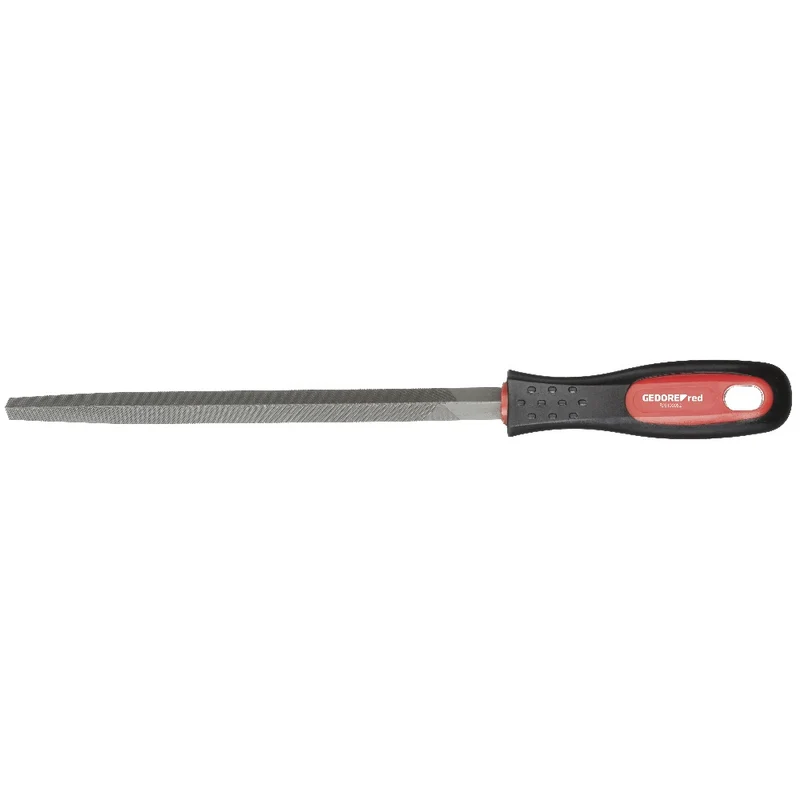 GEDORE Dreikantfeile Hieb 2, 310 Millimeter, Zweikomponenten-Griff - R93100052
