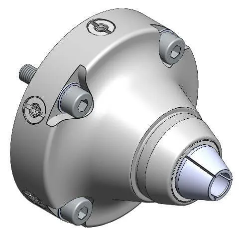 Cylindrical Collet Holder D70 B32 SRS