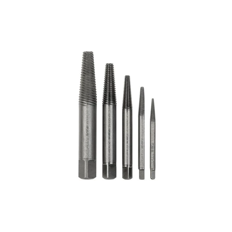 GEDORE 5-teiliges Schraubenausdreher-Set für Schrauben M3 bis M18 8551-55