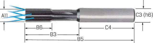 High-performance reamer HNC-Plus BECK, Type DL/SL