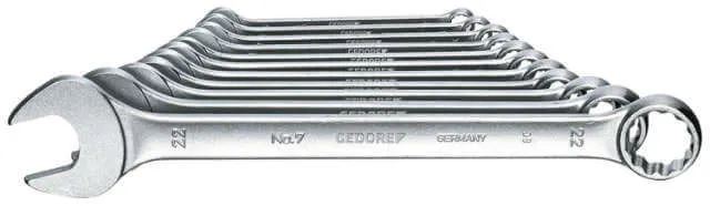 Ring spanner set GEDORE, DIN 3113 A