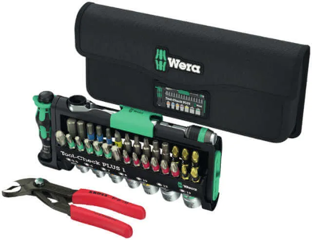 Bit Ratchet Set WERA, 40-piece