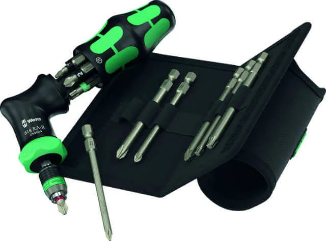 Magazine bit holder WERA, Pistol RA-R 2, with ratchet function