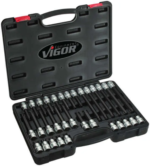 VIGOR screwdriver bit set, TORX ®
