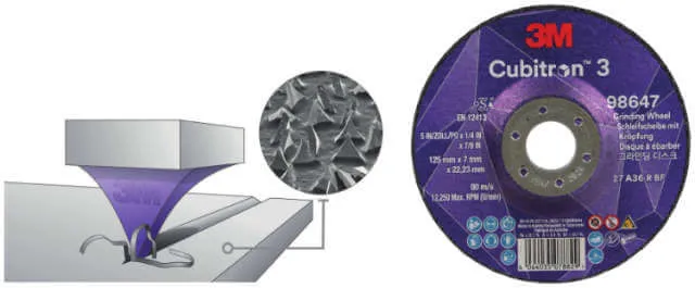 3M rough grinding wheel, universal