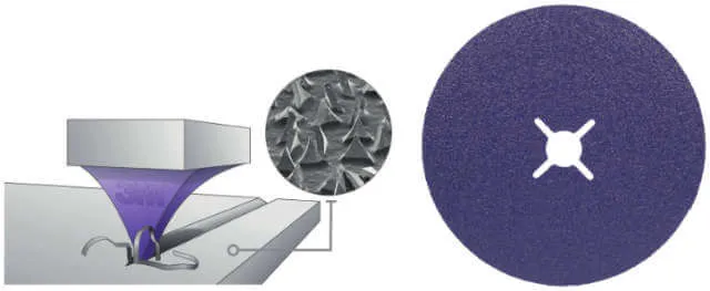 Fiber disc 3M, 1182 C, Ø 180 mm