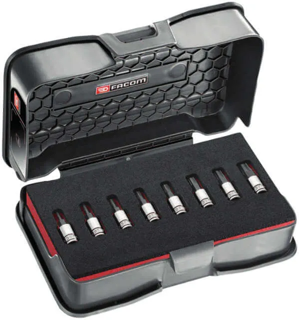 Screwdriver bit set FACOM, OGV ® Grip, external hexagon