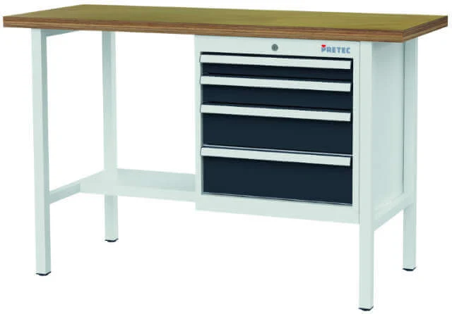 PRETEC box workbench, beech multiplex 40 mm
