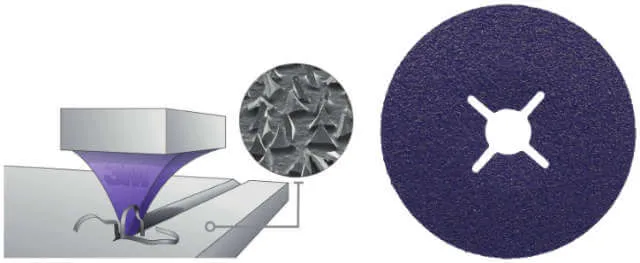 Fiber disc 3M, 1182 C, Ø 115 mm