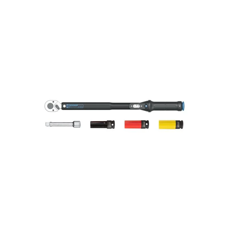 GEDORE Drehmomentschlüssel TORCOFLEX UK Set 1/2 Zoll 40-200 Newtonmeter 3550-UK-LS4