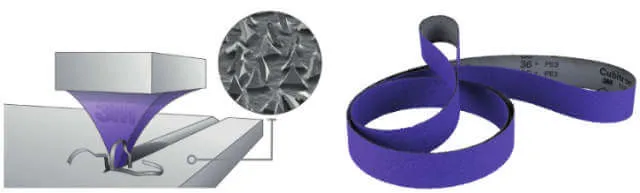 3M Sanding Belt, 1184F 100 × 3000 mm