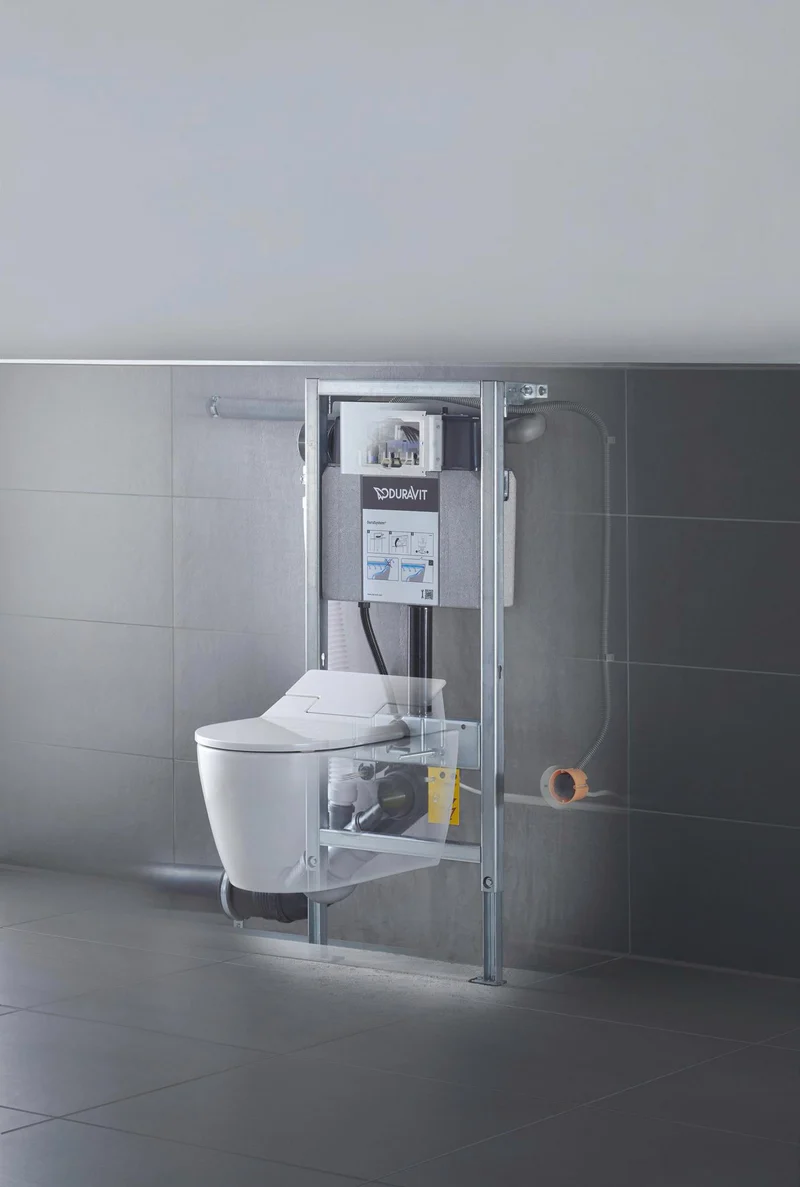 DURAVIT Anschlussset SensoWash für Anschluss im Spülkasten – Universal für Vorwandelemente