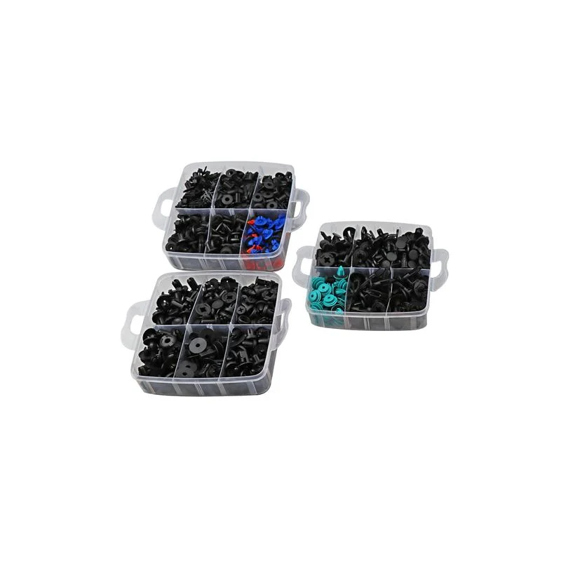 GEDORE Befestigungsclip-Set mit Demontagehebel, 676 Teile - R19002676