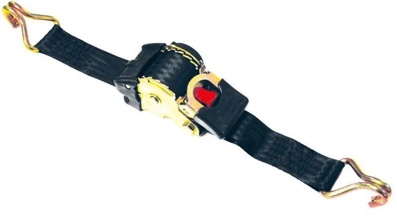 Lashing strap, NEUTRAL, automatic, 25 mm 1,8 m, 300 daN, pointed hook.