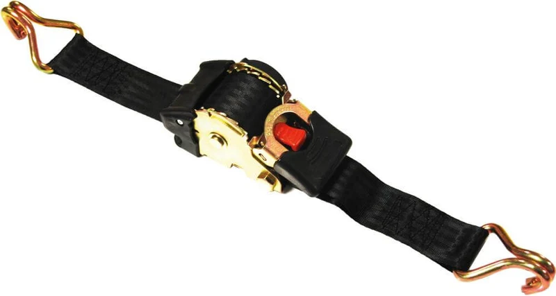 Lashing strap, NEUTRAL, automatic, 25 mm 3 m, 300 daN, pointed hook.