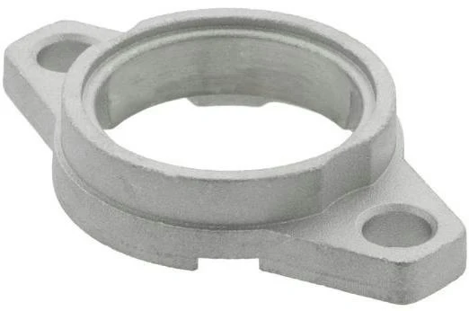 INA Flanschlagergehäuse GEHCJTZ12 -GG 110 mm oval – Grauguss, für durchgehende Welle