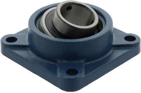 Flanschlager-Gehäuseeinheit UCFS308 40 mm viereckig von NSK – Grauguss, 4-Loch, gewindestiftbefestigt