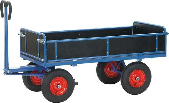 Hand Platform Truck FETRA, 6454 700kg 1200x800 with wheels VG fetra
