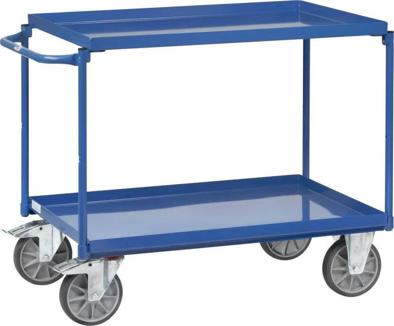 Table trolley FETRA, 4820 400kg 2 tubs 850x500mm fetra