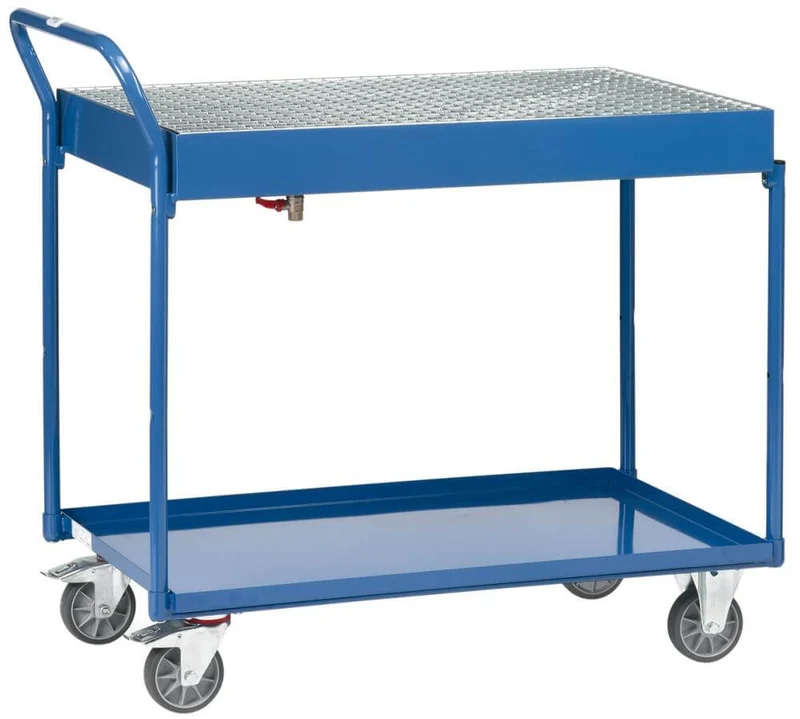 Table trolley FETRA, 2722 250kg 2 tubs 1000x600mm fetra