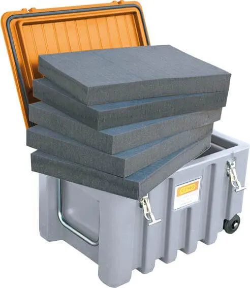Foam insert CEMO, PUR for CEMbox 150 l VE 5 pieces