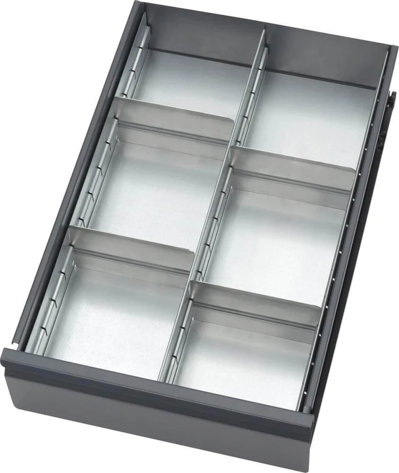 Drawer divider set1 FETRA, longitudinal divider 4 dividers fetra