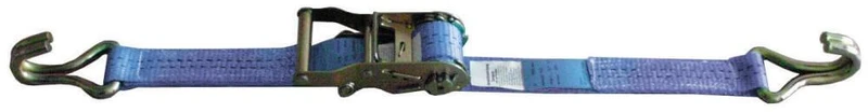 R-Tie-down strap NEUTRAL, 2-part RP-Hook L.8m/W.35mm 1000/2000daN