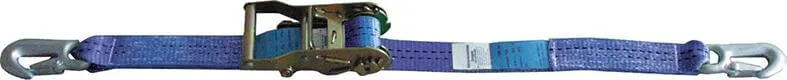 R-tie-down strap NEUTRAL, 2-part C-hook L.8m/W.35mm 1000/2000daN