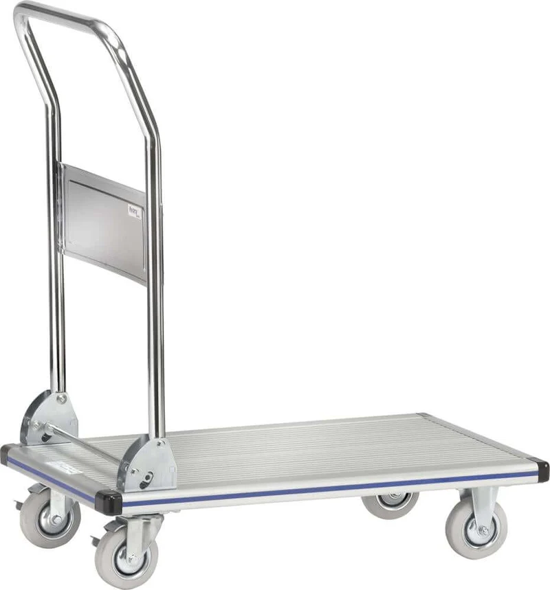 Aluminium platform trolley FETRA, 3120 folding bracket 740x480 mm fetra