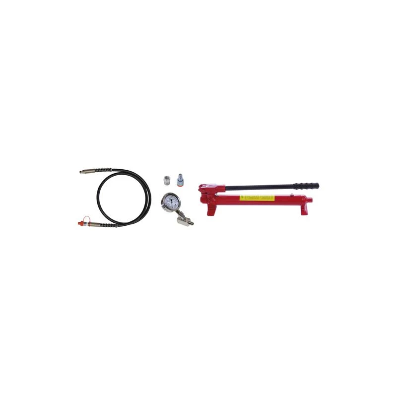 GEDORE Hydraulik-Handpumpe mit Manometer für 17 Tonnen - KL-0215-35 M25