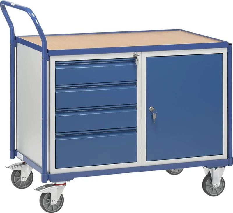 Table Trolley FETRA, Type 2635 L 1000 x W 600 mm fetra