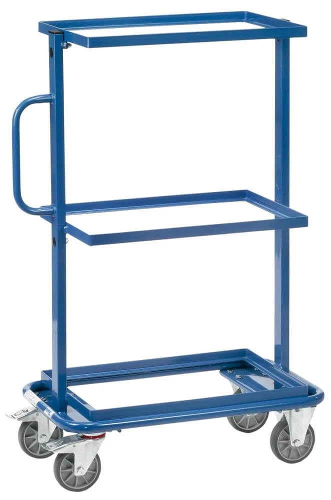 Auxiliary Cart FETRA, 32900 200kg 3 shelves 600x400mm fetra