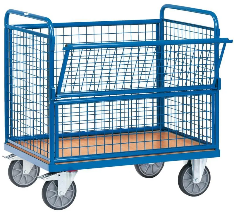 Wire cage trolley FETRA, 2772 1000x700mm fetra