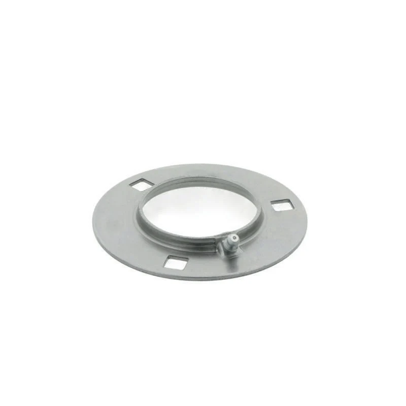 INA Flanschlagergehäuse FLAN52-MSA-VA 52 mm rund aus Stahlblech für durchgehende Wellen