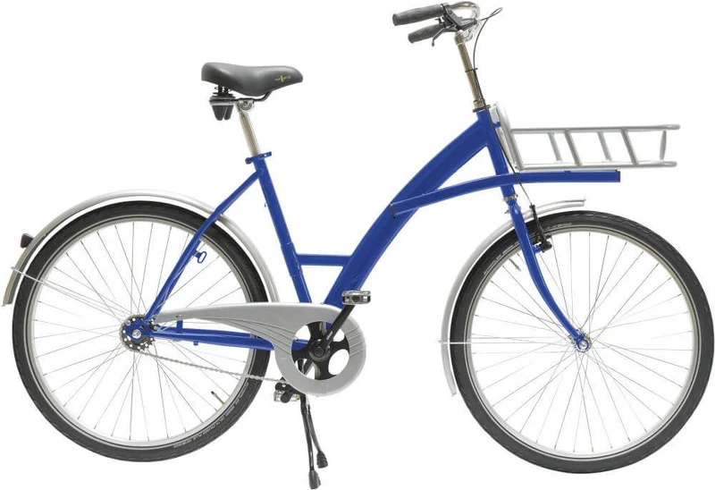 NEUTRAL transport bike, blue mode with load carrier