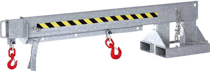 Crane arm NEUTRAL, type RKA-3, 6-fold extendable, 3000 kg, not adjustable, 2220-3720, galvanized