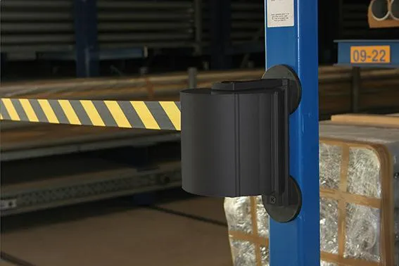 Wall strap NEUTRAL, XXL black strap black/yellow 10 m