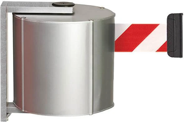 Wall strap NEUTRAL, XXL black strap red/white 10 m