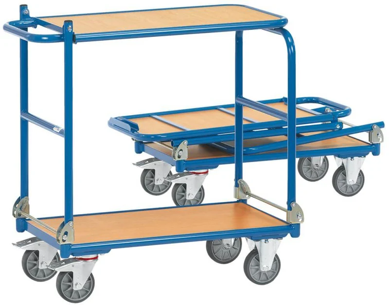 Folding trolley FETRA, 1141 loading area 900 x 600 mm fetra