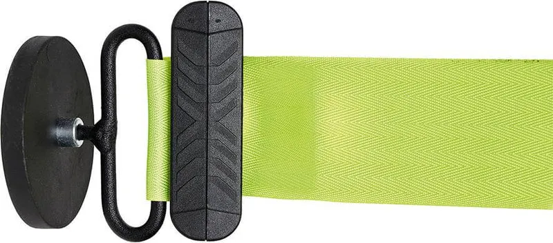 Wall strap NEUTRAL, XXXL magnet strap L20000mm neon yellow