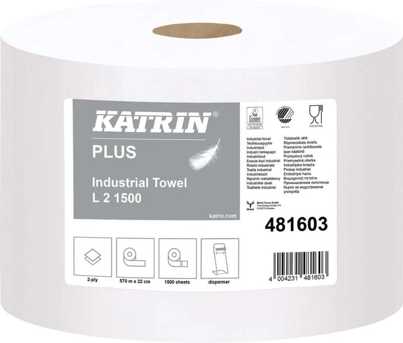 Cleaning paper NEUTRAL, white 4-ply 38x36cm 1000 sheets